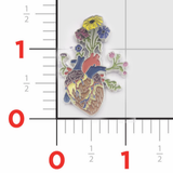 Heart Flower Pot - Lapel Pin