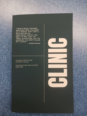 TCM Clinic Note Book