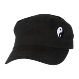 Fidel style yin yang black cap