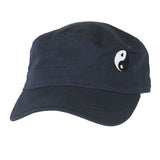 Fidel style yin yang navy cap