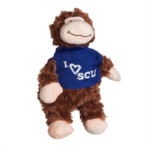 I Love SCU Monkey Stuffed Toy