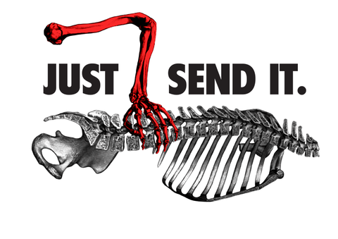 Just Send It. - Sticker