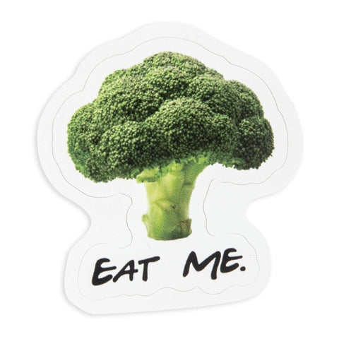 Eat Me Broccoli Sticker
